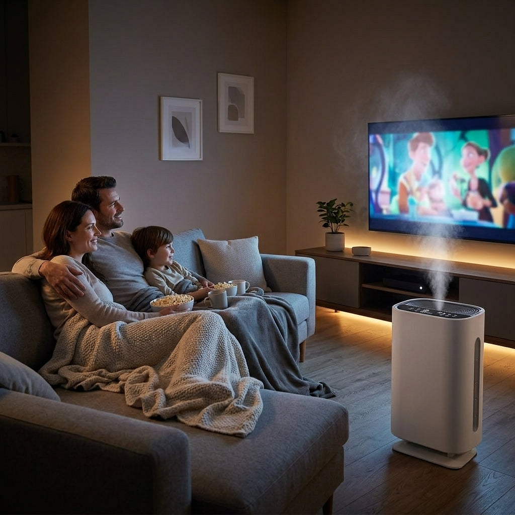 Smart Home Air Humidifier with App Control & 1-Year Warranty
